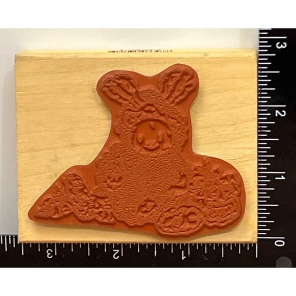 Boyds Collection Ltd H21028 Mannheim THE Eco Moose UPTOWN Rubber Stamp BB-21028 - Picture 3 of 6